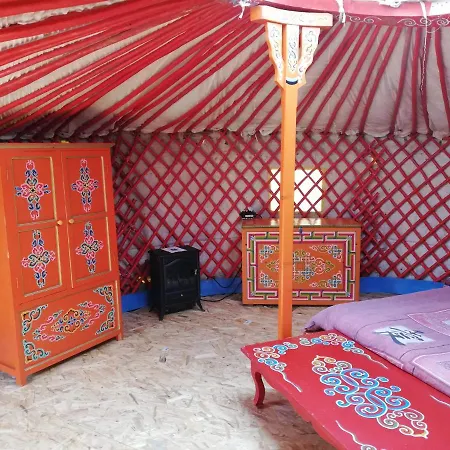 Yourte Mongole Véritable Glamping *
